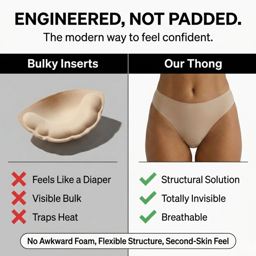 Veluna Camel Toe Thong - High/Low Rise