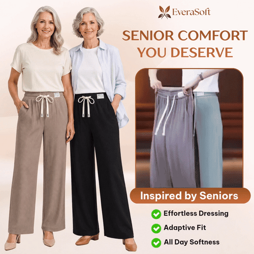 EveraSoft - LAST DAY 70% OFF - Women's Ultra Soft Perfect Drape Pull-On Pants