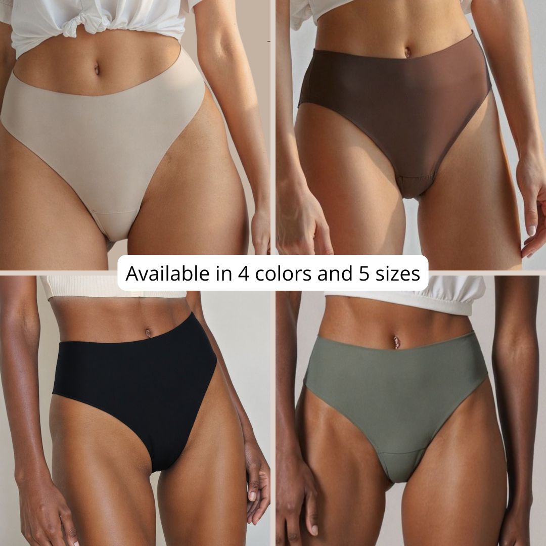 Veluna Camel Toe Thong - High/Low Rise