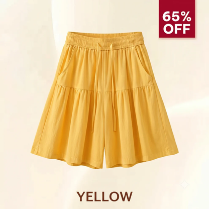Bloomease - Flowy Skort Shorts for Senior Womens