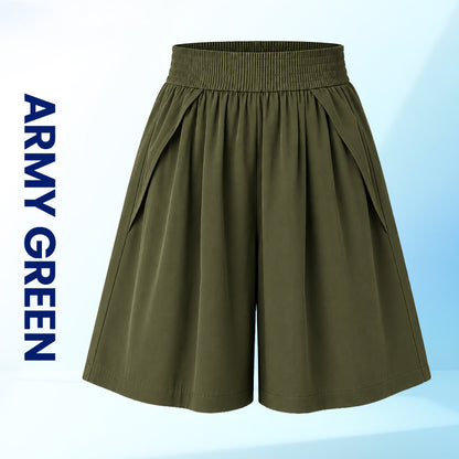 ButterFlex - Cooling Stretch Knee-Length Shorts for Women