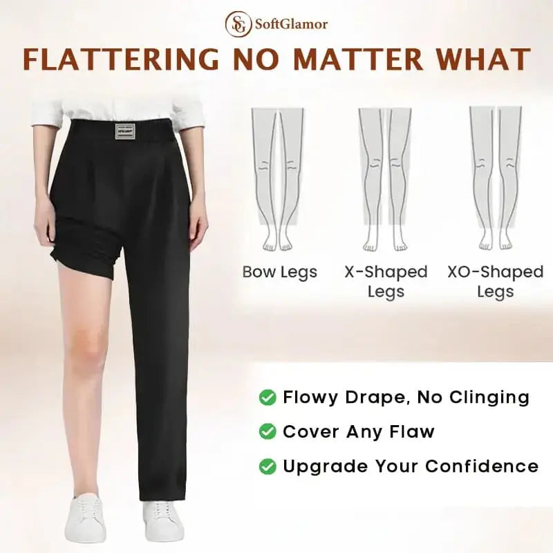 SoftGlamor - LAST DAY SALE 70% OFF - Women's Ultra Soft Perfect Drape Pull-On Pants