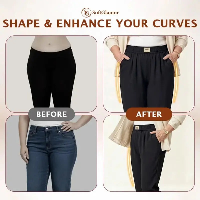 SoftGlamor - LAST DAY SALE 70% OFF - Women's Ultra Soft Perfect Drape Pull-On Pants