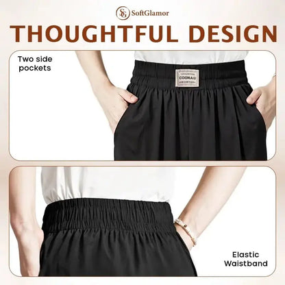 SoftGlamor - LAST DAY SALE 70% OFF - Women's Ultra Soft Perfect Drape Pull-On Pants
