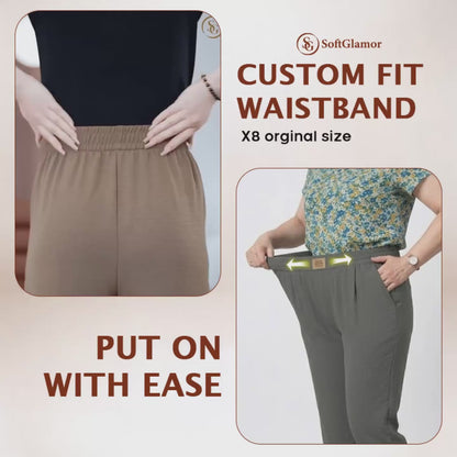 SoftGlamor - LAST DAY SALE 70% OFF - Women's Ultra Soft Perfect Drape Pull-On Pants